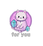 ねこのにゃん星占い（個別スタンプ：4）
