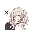 白銀ツインちゃん（個別スタンプ：3）