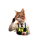 猫カフェマスター集（個別スタンプ：14）