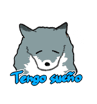 キツネの毎日使えるスタンプ（スペイン語）（個別スタンプ：2）