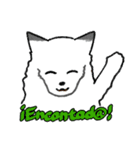 キツネの毎日使えるスタンプ（スペイン語）（個別スタンプ：16）