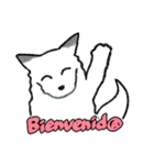 キツネの毎日使えるスタンプ（スペイン語）（個別スタンプ：24）