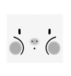 四角の顔（個別スタンプ：10）