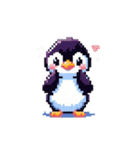 ペンギンの日常(煽り付き)（個別スタンプ：7）