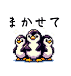 ペンギンの日常(煽り付き)（個別スタンプ：8）