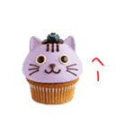 ニャップケーキ、ふわっと一言（個別スタンプ：21）