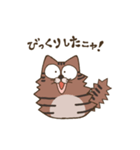 おとぼけ顔の猫ちゃん（個別スタンプ：5）