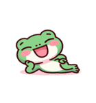 カエル くたくた（個別スタンプ：1）