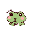 カエル くたくた（個別スタンプ：5）