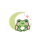 カエル くたくた（個別スタンプ：9）