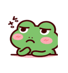 カエル くたくた（個別スタンプ：17）