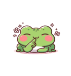 カエル くたくた（個別スタンプ：32）