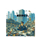 中央管制制御センター（個別スタンプ：8）