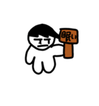 じゆうじん'sと看板（個別スタンプ：4）