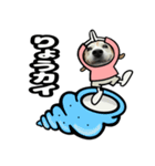 ビーグル犬ポップアップ(ダジャレ)（個別スタンプ：2）