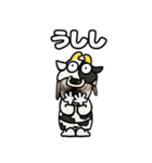 ビーグル犬ポップアップ(ダジャレ)（個別スタンプ：4）