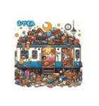 最終電車（個別スタンプ：6）