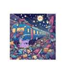 最終電車（個別スタンプ：8）