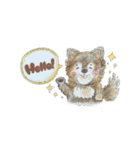 Cute ＆ friendly animals ♡（個別スタンプ：2）