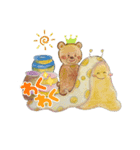 Cute ＆ friendly animals ♡（個別スタンプ：5）