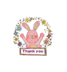Cute ＆ friendly animals ♡（個別スタンプ：9）