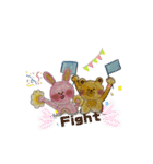 Cute ＆ friendly animals ♡（個別スタンプ：11）