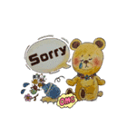 Cute ＆ friendly animals ♡（個別スタンプ：13）