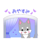 ちびハスキー14【春】（個別スタンプ：2）