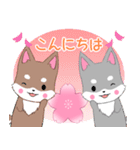 ちびハスキー14【春】（個別スタンプ：8）