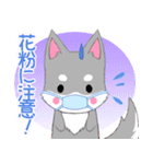 ちびハスキー14【春】（個別スタンプ：11）