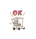 ゴルフなベアたち（個別スタンプ：17）