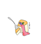 ひとくちめの子たち（個別スタンプ：40）