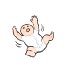 あたらしいいきもの＿様子（個別スタンプ：16）
