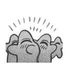 あたらしいいきもの＿様子（個別スタンプ：28）