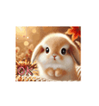 Adorable animals5（個別スタンプ：3）