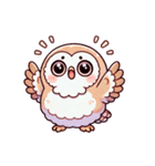 もちもちフクロウの癒し敬語スタンプ（個別スタンプ：4）
