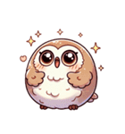 もちもちフクロウの癒し敬語スタンプ（個別スタンプ：5）