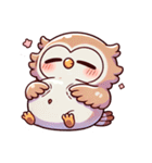 もちもちフクロウの癒し敬語スタンプ（個別スタンプ：12）
