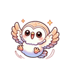 もちもちフクロウの癒し敬語スタンプ（個別スタンプ：16）
