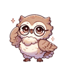 もちもちフクロウの癒し敬語スタンプ（個別スタンプ：17）