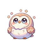 もちもちフクロウの癒し敬語スタンプ（個別スタンプ：18）