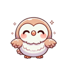 もちもちフクロウの癒し敬語スタンプ（個別スタンプ：19）