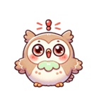 もちもちフクロウの癒し敬語スタンプ（個別スタンプ：20）