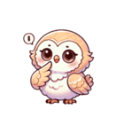 もちもちフクロウの癒し敬語スタンプ（個別スタンプ：24）