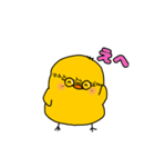 マッチョな羊とめがねのひよこ（個別スタンプ：18）