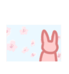 うさぎさん ～狂気を添えて～（個別スタンプ：13）