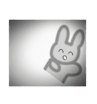 うさぎさん ～狂気を添えて～（個別スタンプ：14）