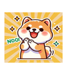 まんまる柴犬スタンプ（個別スタンプ：12）