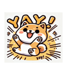 まんまる柴犬スタンプ（個別スタンプ：24）
