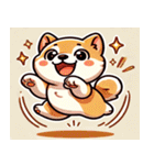 まんまる柴犬スタンプ（個別スタンプ：26）